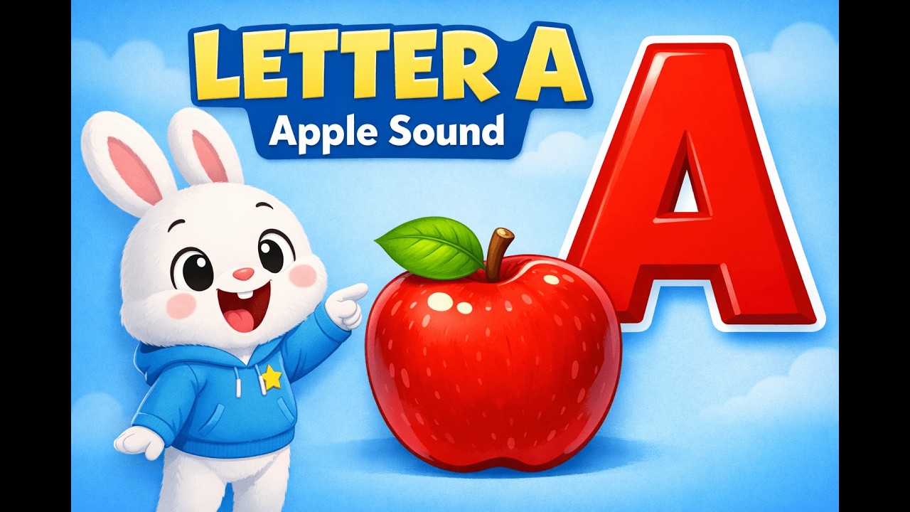 Learn the Letter A Sound | Phonics for Kids (A is for Apple)