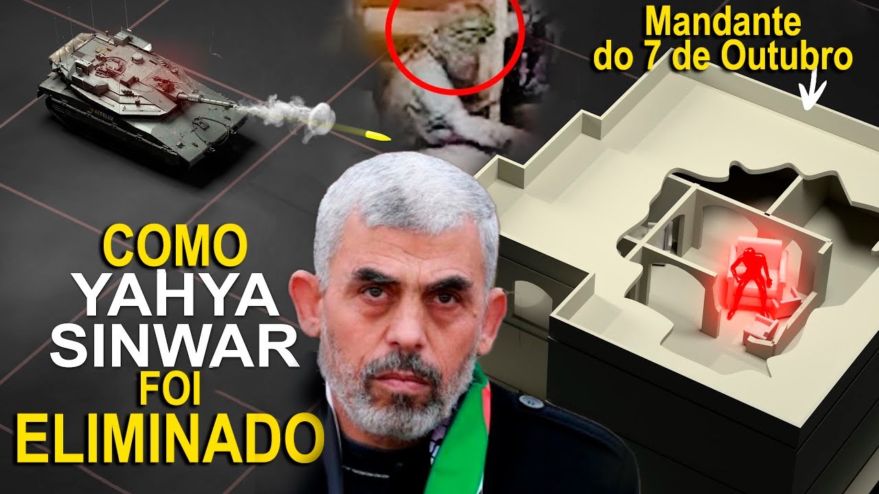Como Israel Eliminou o Cabeça do Hamas Yahya Sinwar