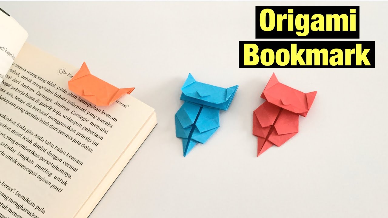 ORIGAMI CAT BOOKMARK (Jo Nakashima)