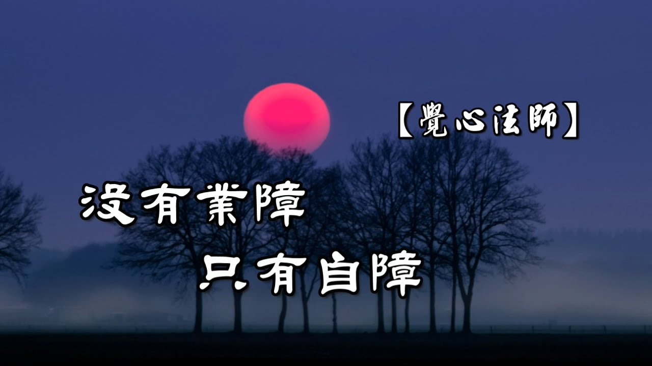 雜阿含977經(1版)4-4.沒有業障只有自障[覺心法師](有字幕)