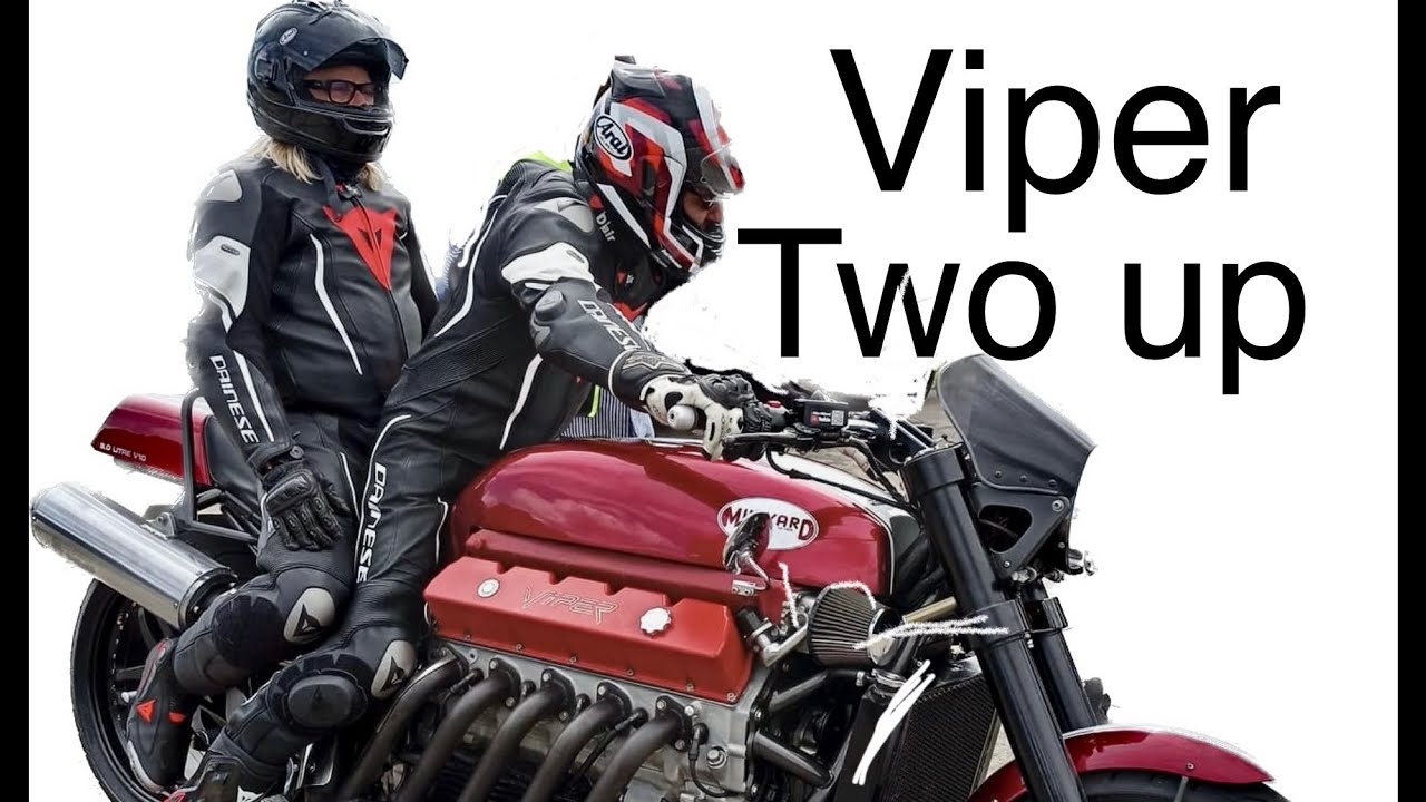 Millyard Viper V10 safety checks, and two up land speed attempt