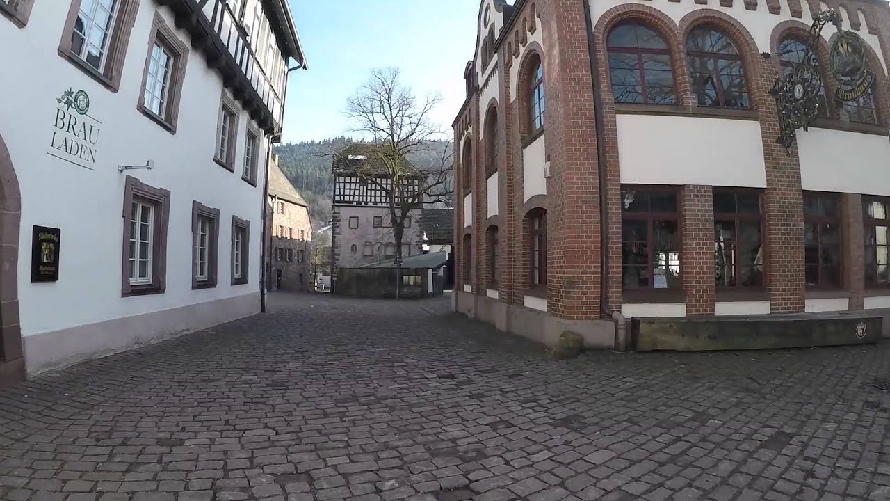 STREET VIEW: Kloster Alpirsbach im Schwarzwald in GERMANY