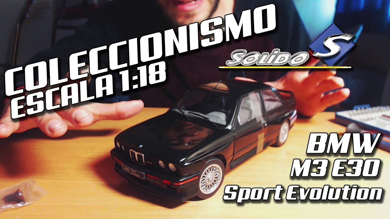 MODELISMO ESCALA 1:18 | BMW M3 E30 Sport Evolution | Solido