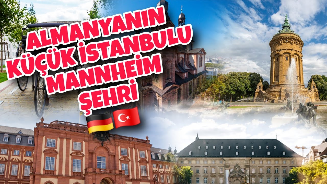 Küçük İstanbul Mannheim | Almanya’daki Türk Şehri 🇹🇷🇩🇪 (Detaylı anlatım)