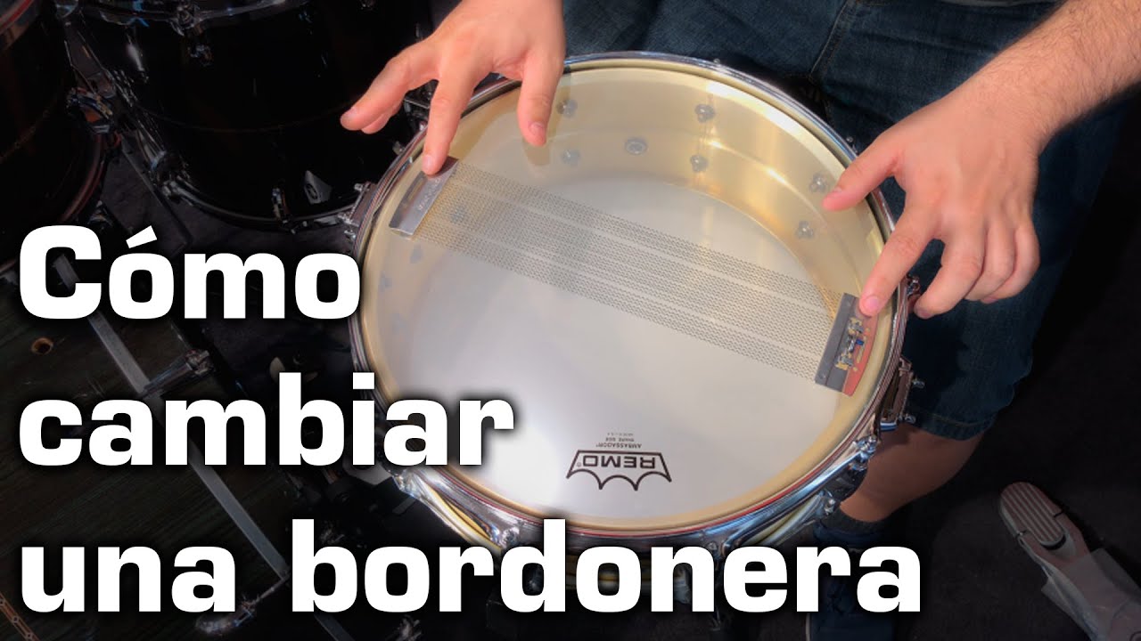 Cómo cambiar una bordonera — Alteisa Sonido