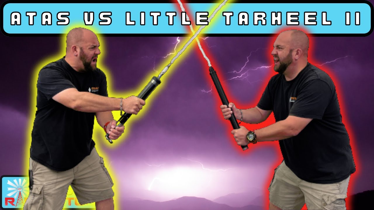 Яэсу АТАС VS. Антенна мобильной любительской радиостанции Little TarHeel II