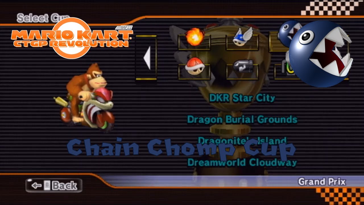 Mario Kart Wii CTGP #13 Chain Chomp Cup