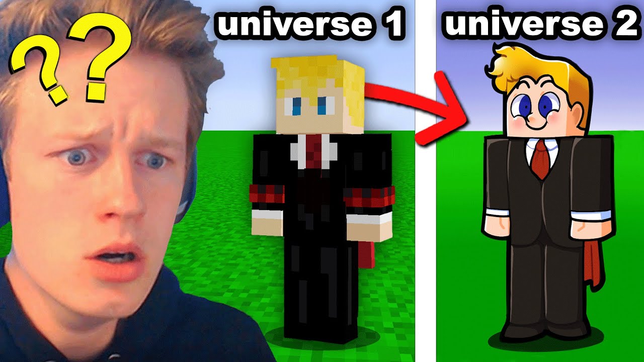 I Fooled My Friend Using a Multiverse Mod on Minecraft...