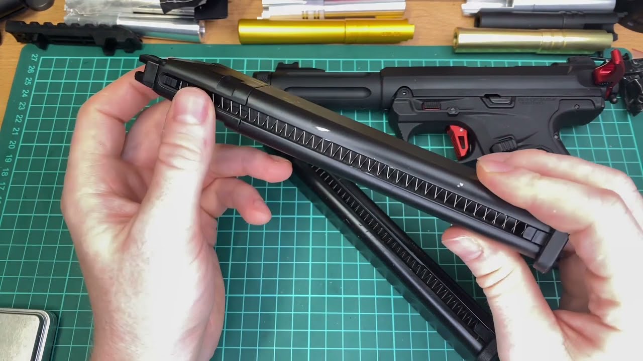 [AAP01] Action Army AAP01 Lightweight Extended 50rd Magazine review and overview