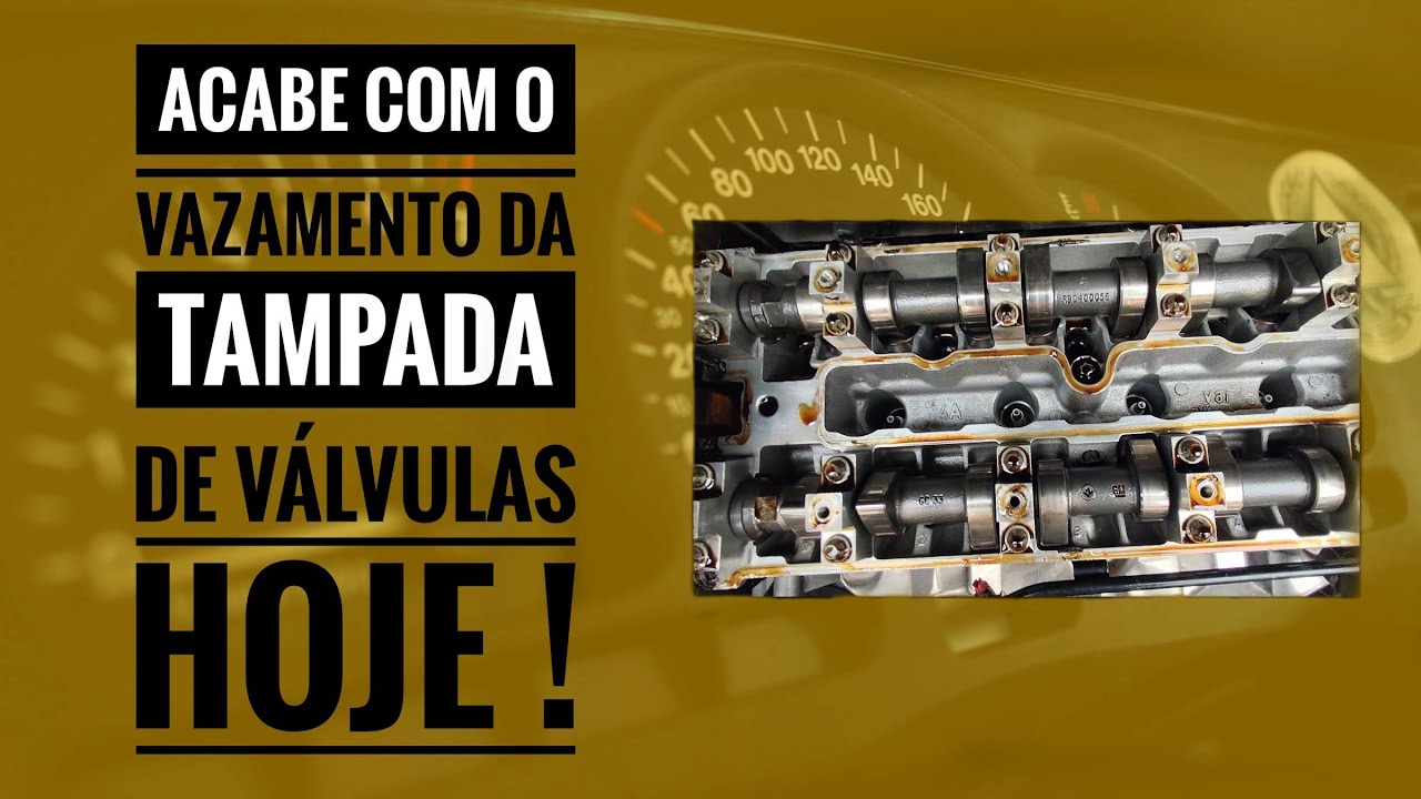 Troca da junta da tampa de válvulas do Vectra