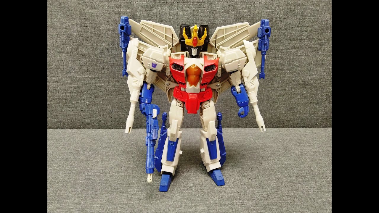 Обзор трансформера Starscream - Leader class - Generations - Combiner Wars. Музей Р-ТФ.