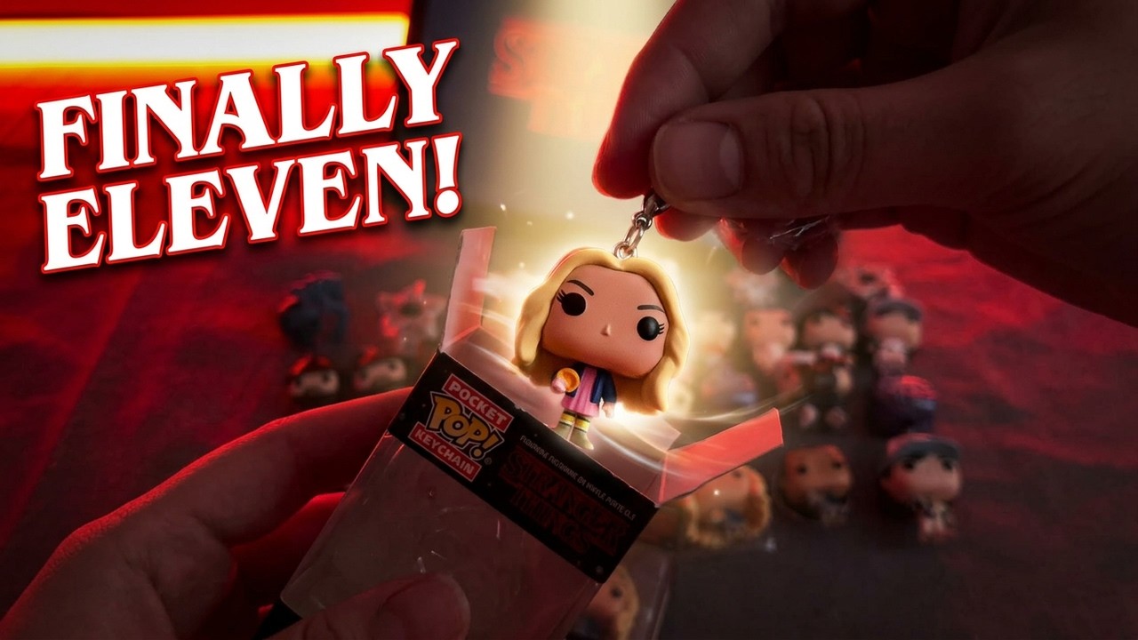 UNBOXING RARE Funko Pop Keychains &mdash; Stranger Things Finds That Gave Me CHILLS! music(Prod. Samurise)