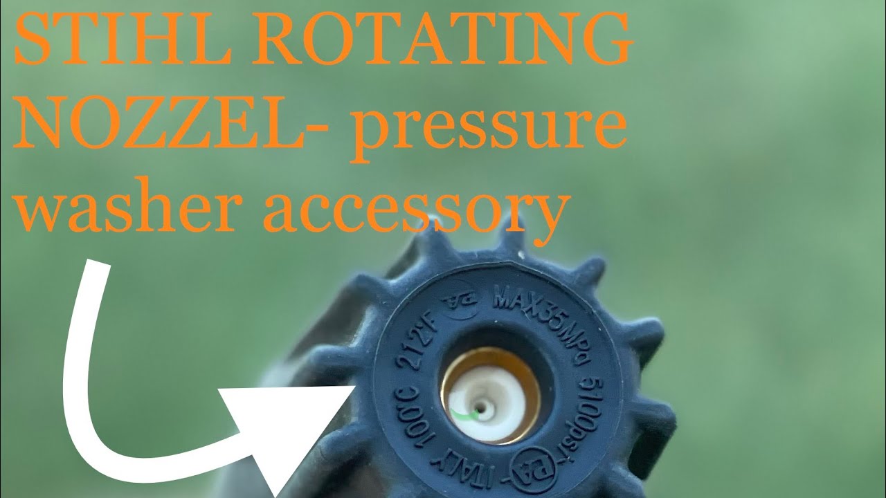 Paint remover 3000! STIHL Rotary Nozzle Review  (2022)