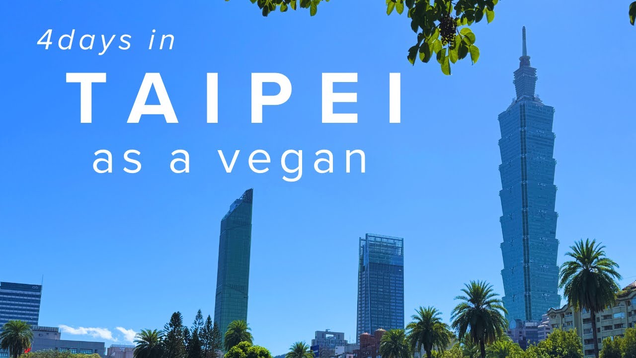 【EN/FR/JP】Vegan Taipei Travel Vlog ｜ Delicious Food & Culture 🇹🇼 2025