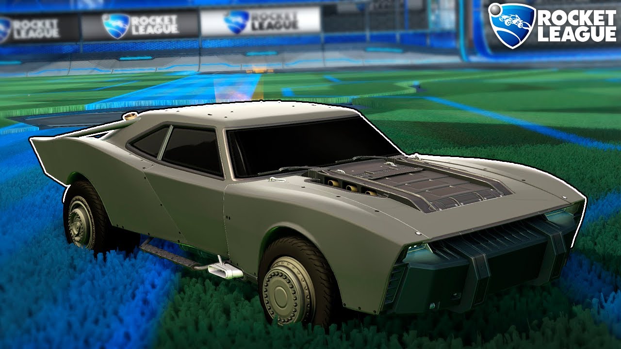 JOGUEI COM O NOVO E MELHOR BATMÓVEL DO ROCKET LEAGUE, O DO BATMAN DE 2022