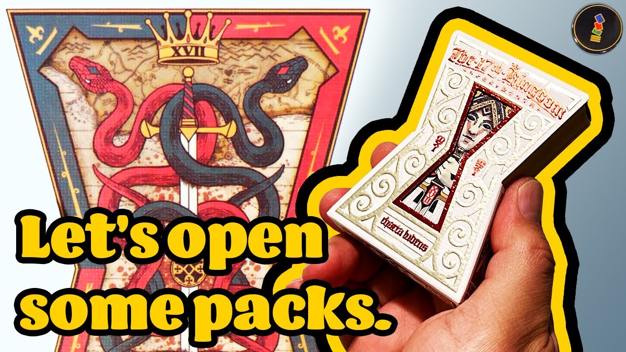 My favorite deck of the year so far! Stockholm17 - The 17th Kingdom Experimental Playing Cards!