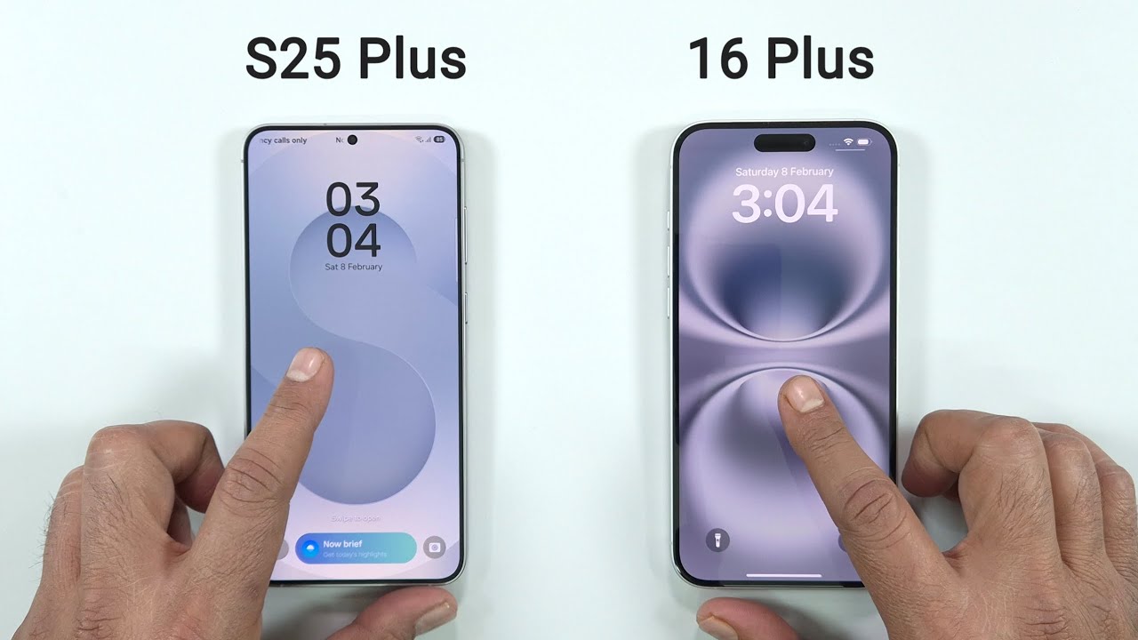 Samsung S25 Plus vs iPhone 16 Plus - SPEED TEST