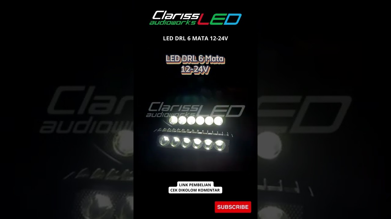 LED DRL 6 Mata 12 24V
