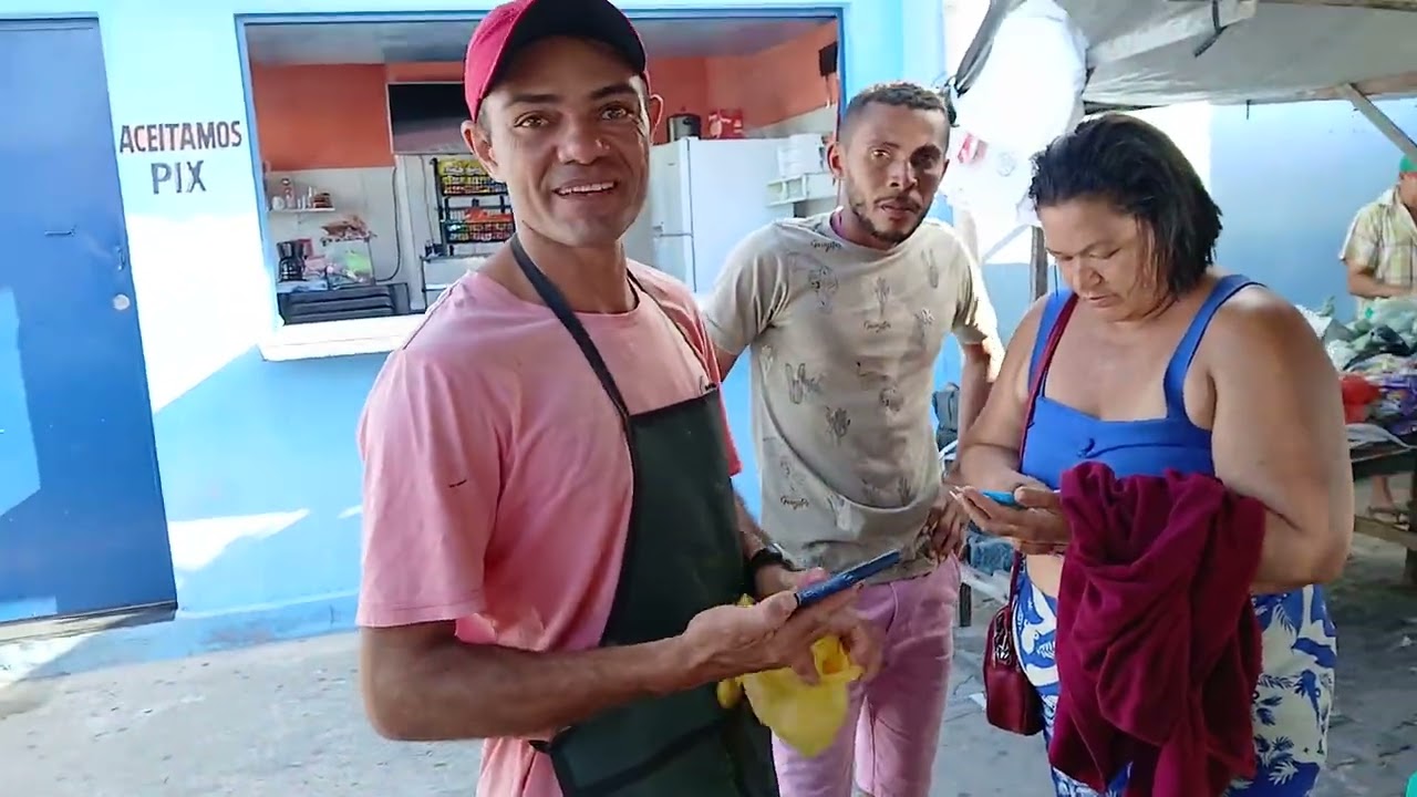 Mas um vídeo mostrando a feira livre de Lagoa salgada RN 