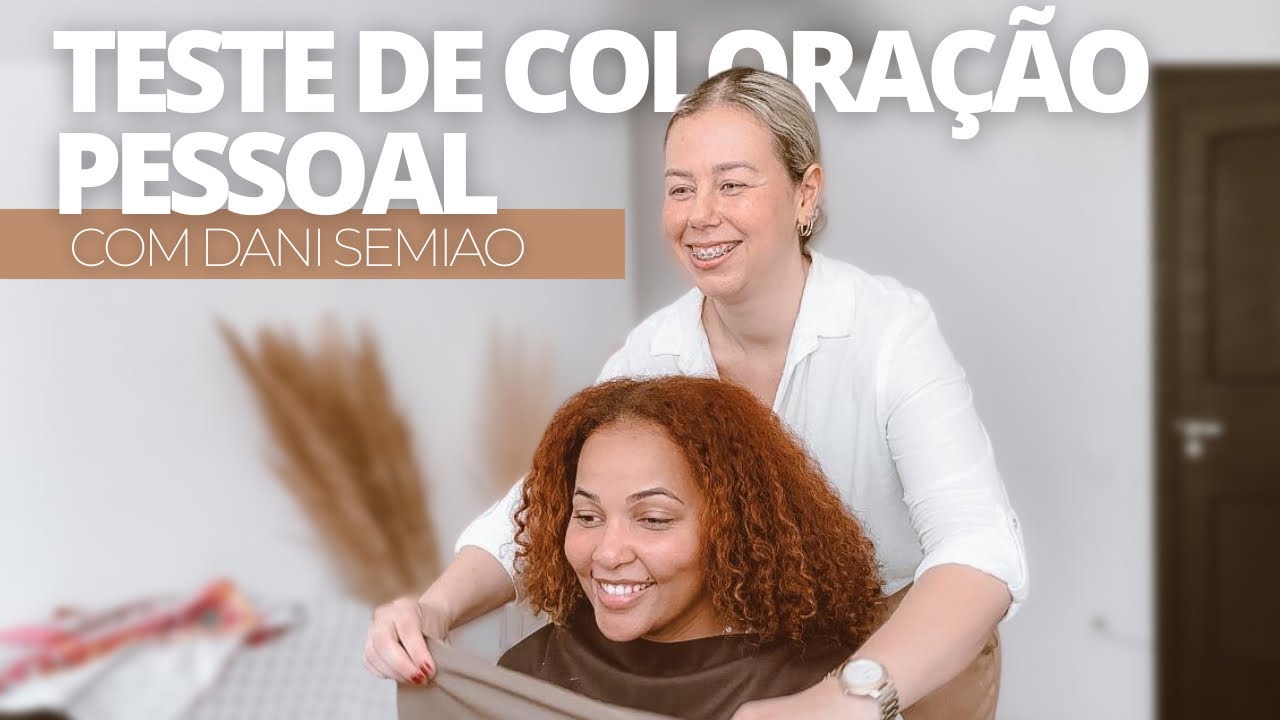 TESTE DE COLORA&Ccedil;&Atilde;O PESSOAL | Super Completo, com muitas dicas de looks