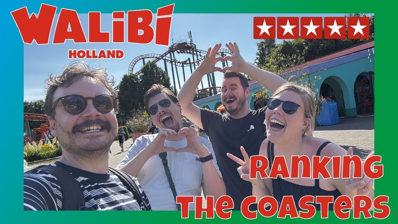 ALLE ACHTBANEN in Walibi Holland! 🎢 Welke moet je vermijden en welke zijn top?! 🤔