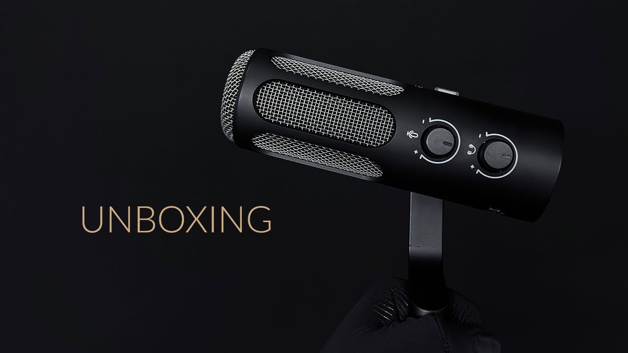 Fifine Tank 3 Microphone Unboxing