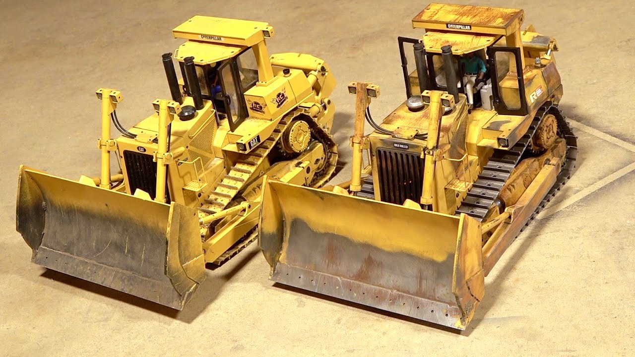 WHICH DOZER is OLDER? BESSIE gets NEW TRACKS! | RC ADVENTURES