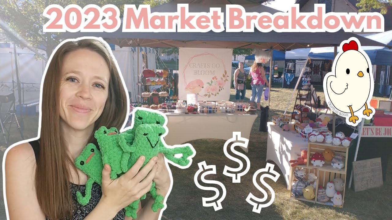 Are Crochet Markets Worth It? Year 1 Update
