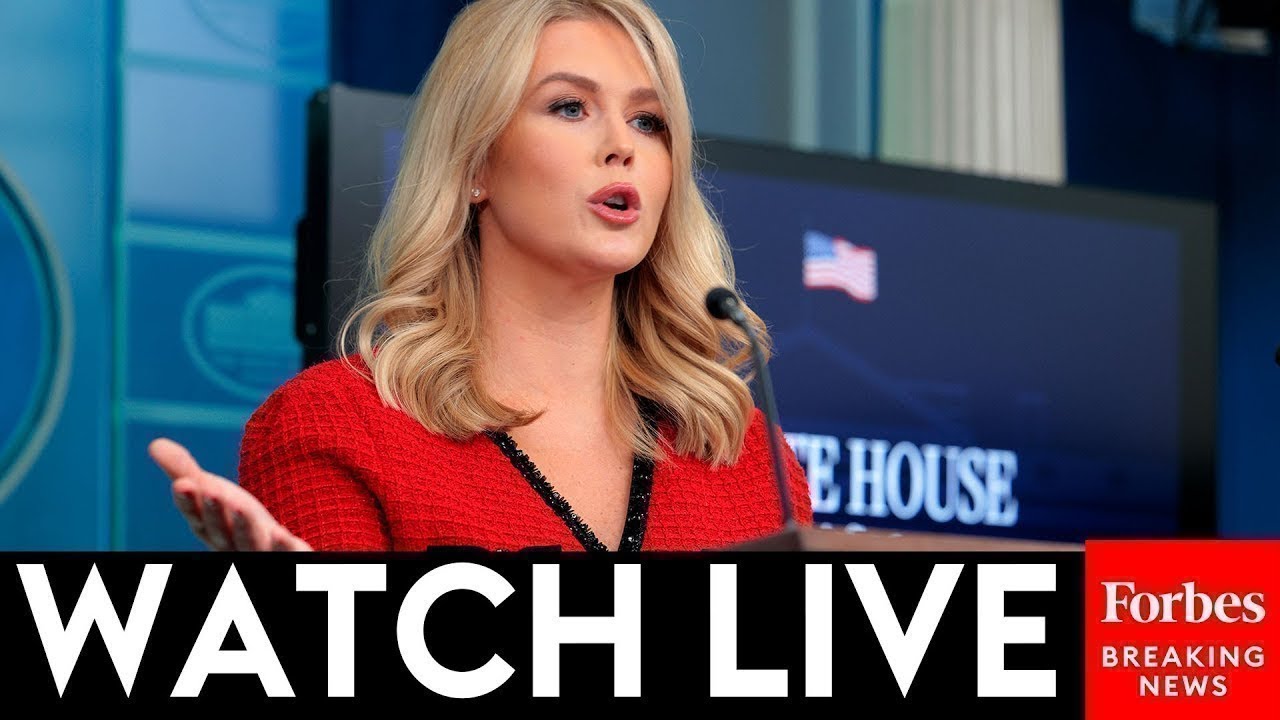 WATCH LIVE: Leavitt Holds White House Press Briefing Amidst Fallout From Alex Pretti's Killing