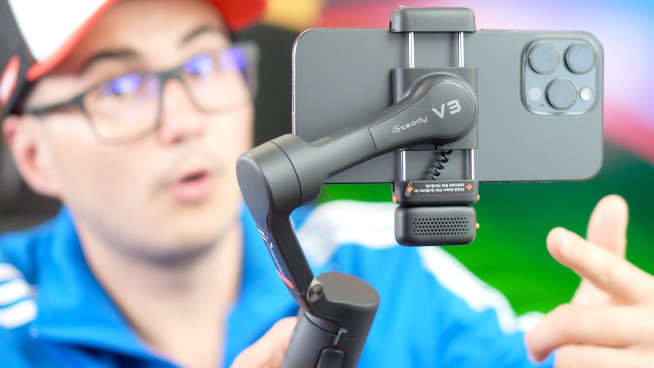 Hohem iSteady V3 - Świetny gimbal do Smartfona z AI! Lepszy od DJI Osmo Mobile 6?