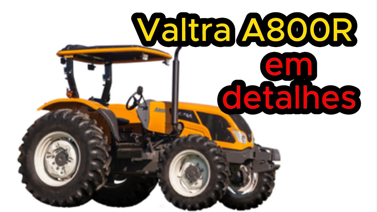 Valtra A800R em detalhes