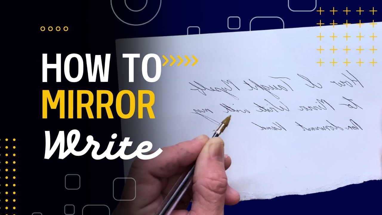 How I Taught Myself Mirror Writing with My Non-Dominant Hand | Slow, Meditative Journaling