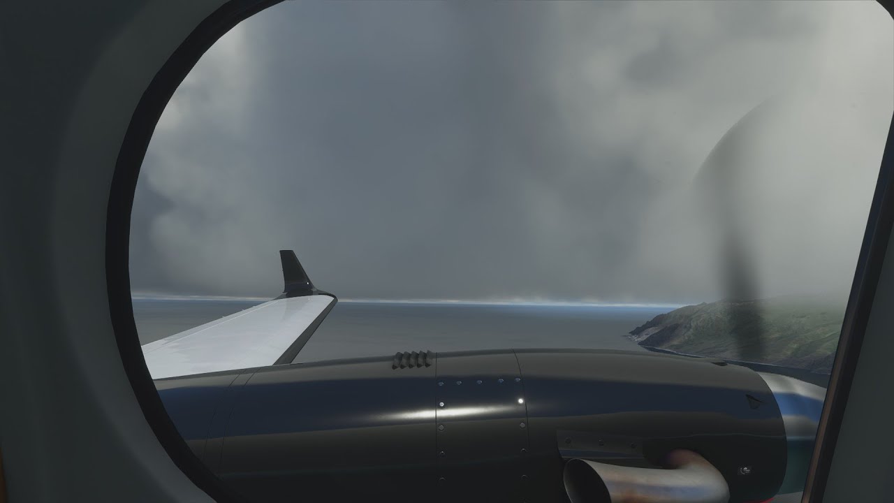 Very Dangerous SABA Island Approach / Landing, King Air 350i!