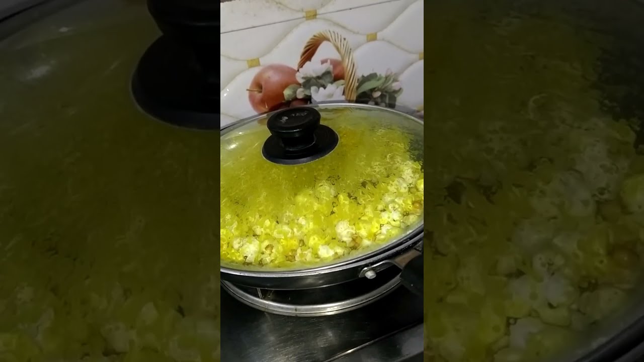 Super Crispy Popcorn At Home #Shorts #popcorn #supercrispy #snacks #movietimeathome