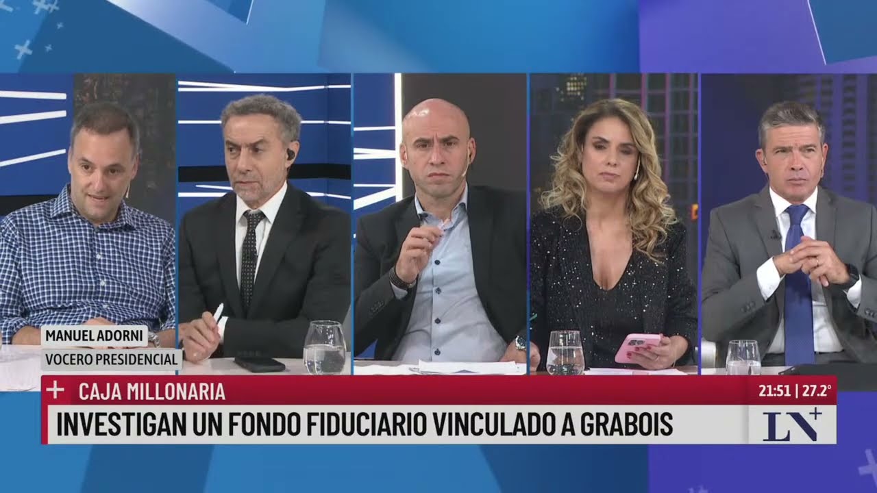 Manuel Adorni, vocero presidencial: 