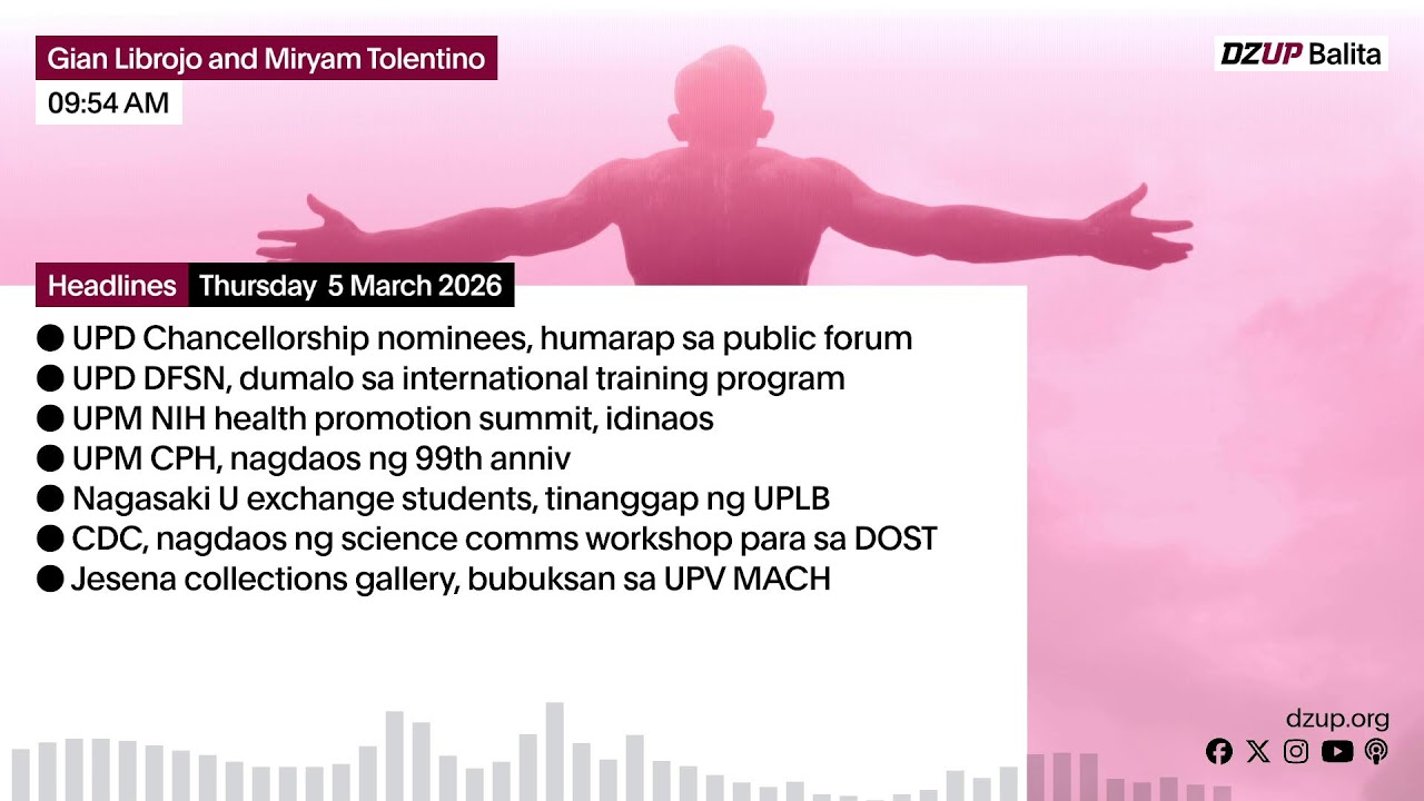 DZUP Balita – 5 March 2026