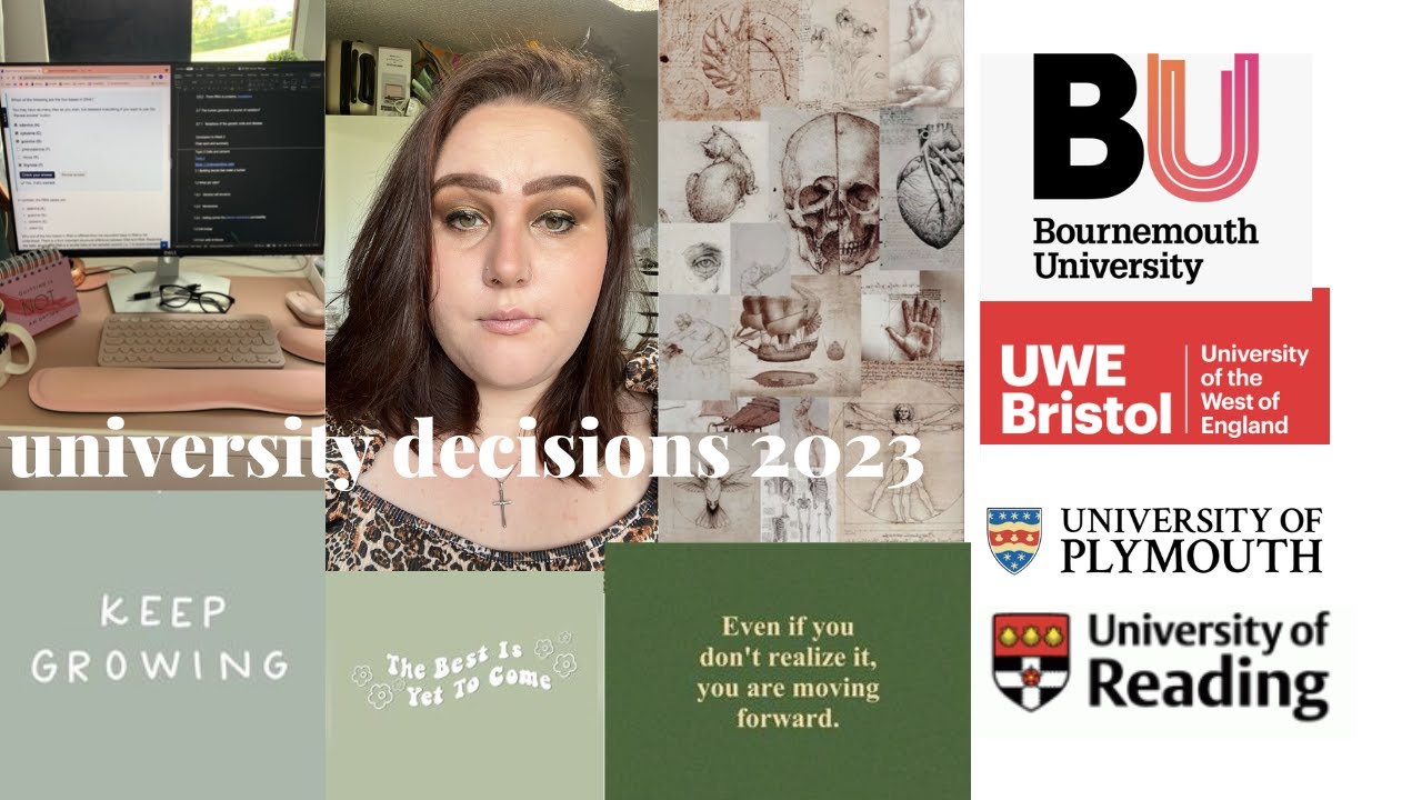 uk university decisions 2023! rejected from my dream course!!! plymouth, reading, bristol and more!