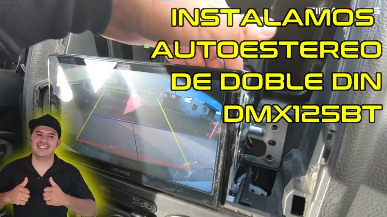 Instalamos autoestereo doble din DMX125BT
