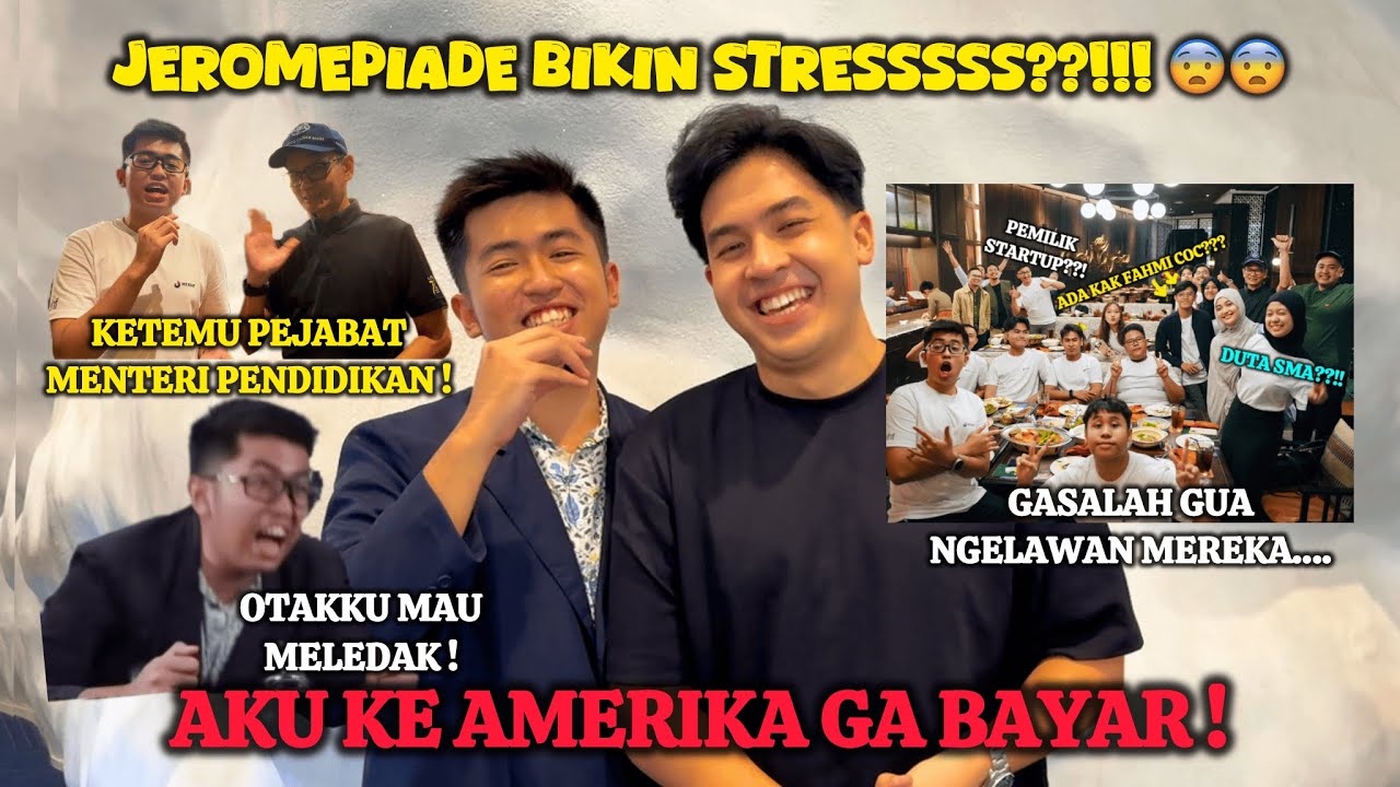KETEMU JEROME POLIN HANYA UNTUK KARDIO?? GA TAHU !! GA MASUK AKAL !! | Vlog #9 | Ah… Mbolah !