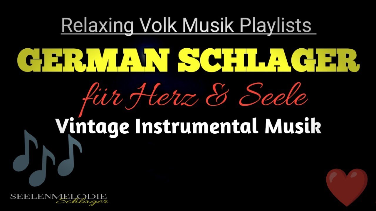 Ruhige Schlager Instrumentalmusik | Musik zum Einschlafen & Träumen