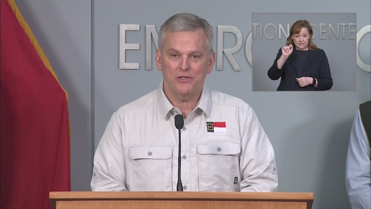 Gov. Josh Stein speaks on severe winter weather impacts in North Carolina