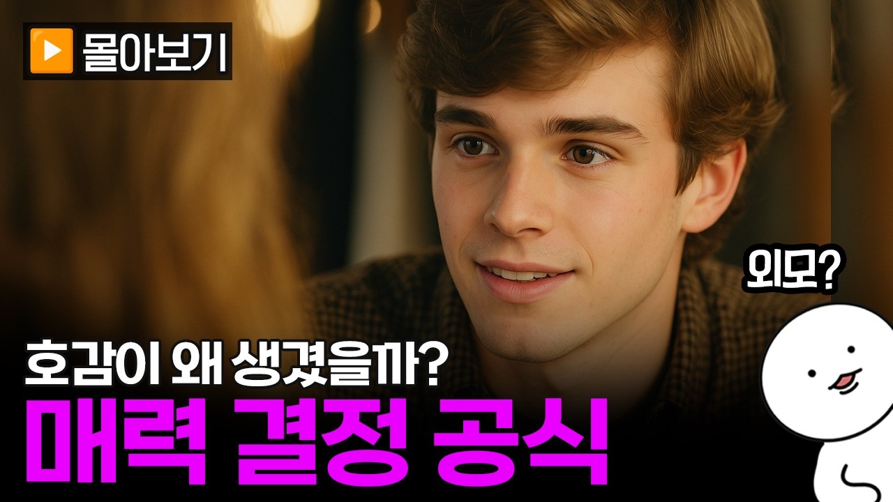 매력은 *이렇게* 결정됩니다✨ | '매력의 원리' + '호감 얻는 말투' 몰아보기