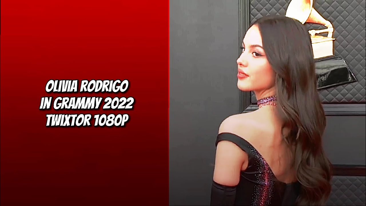 Olivia Rodrigo (Grammys) 2022 twixtor 1080p
