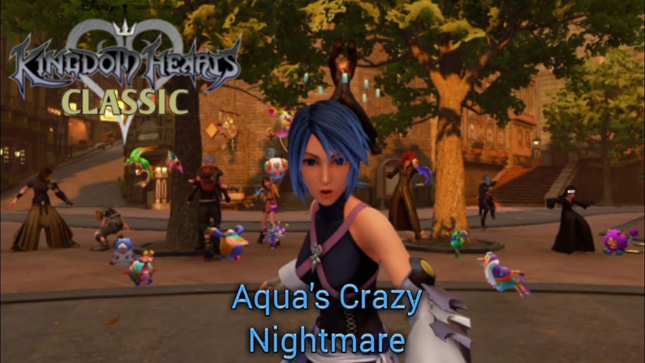 Kingdom Hearts 3 Re:Mind Data Greeting *Aqua's Crazy Nightmare*