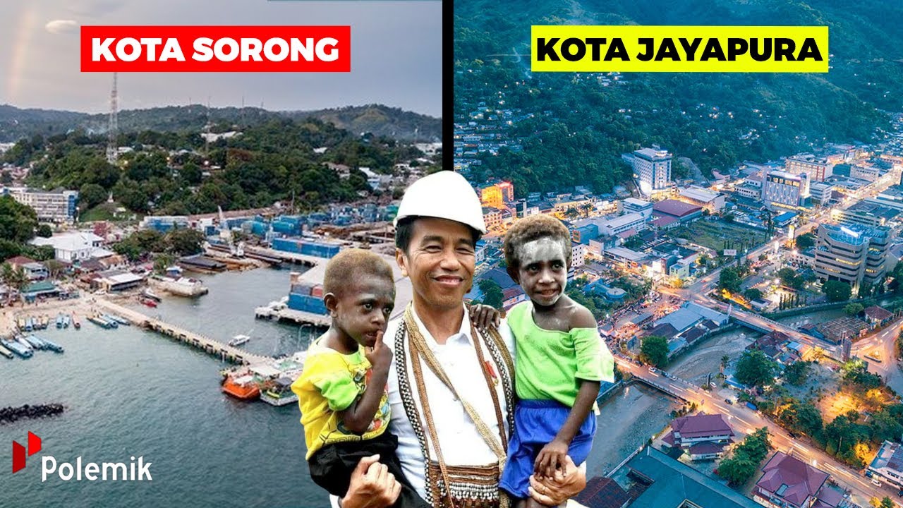 SATU PULAU TAPI NASIBNYA BEDA JAUH! Begini Perbandingan Kota Sorong VS Kota Jayapura Papua