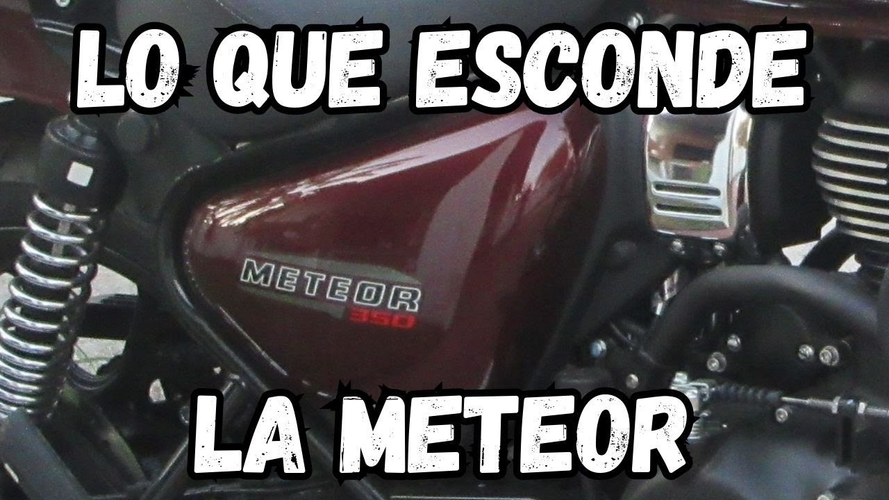 LO QUE ESCONDE LA METEOR 350 // Royal Enfield Meteor 350