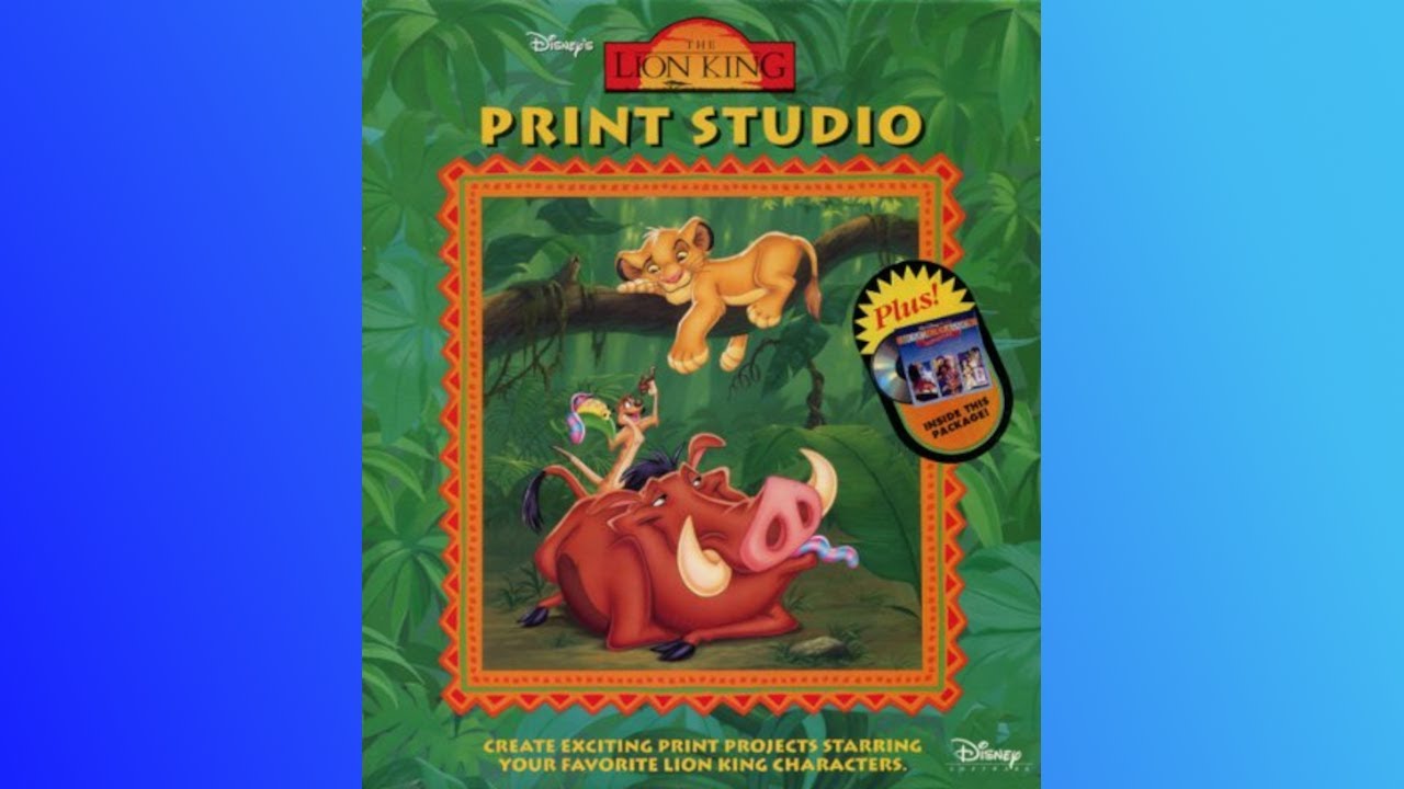 Disney's The Lion King - Print Studio