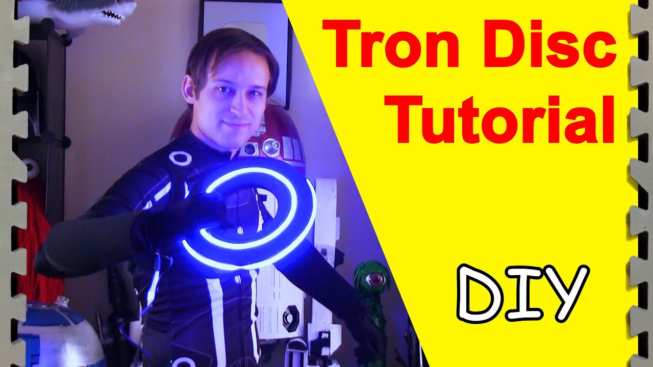 Сборка диска идентификации Tron (сделай сам/инструкция)