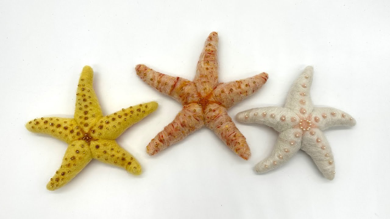 Needle Felt Starfish Tutorial