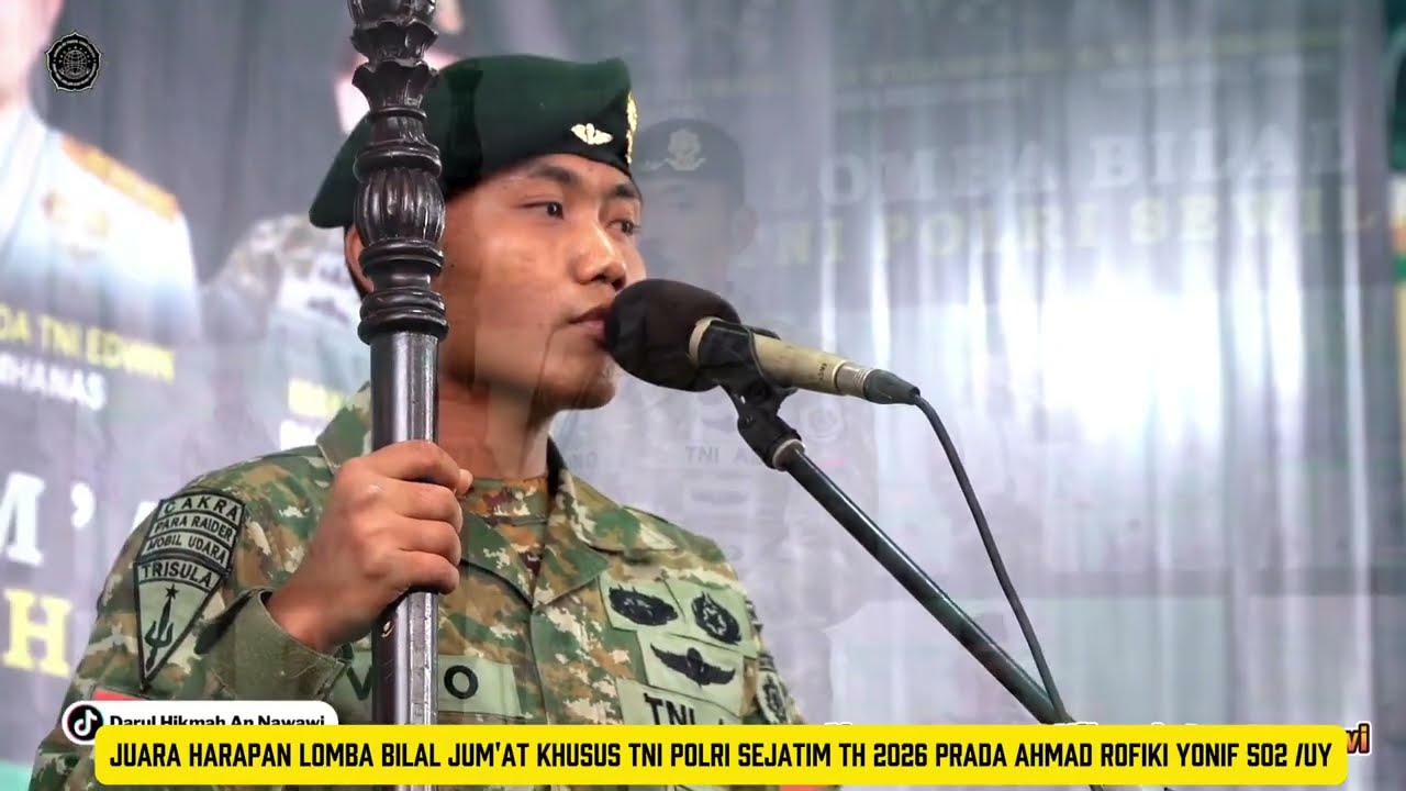 BILAL JUM'AT TERBAIK YONIF 502/UY TH 2026 PRADA AHMAD ROFIKI 